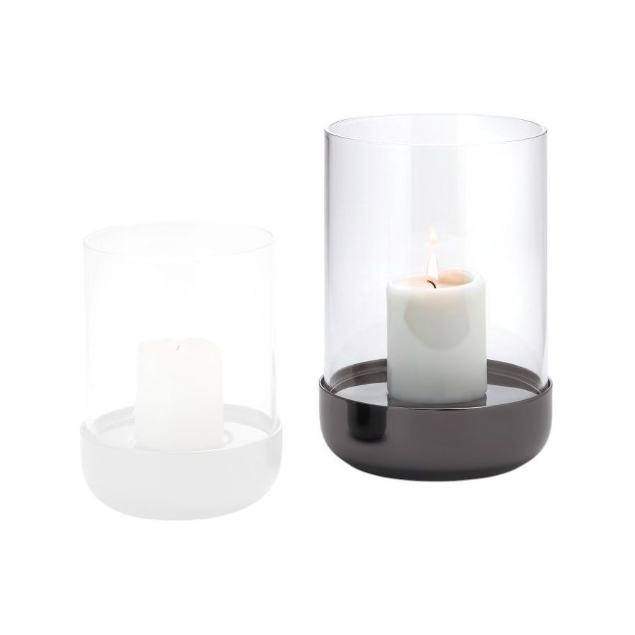 Philippi SALLY Lanterne H20 cm, Sortforkromet