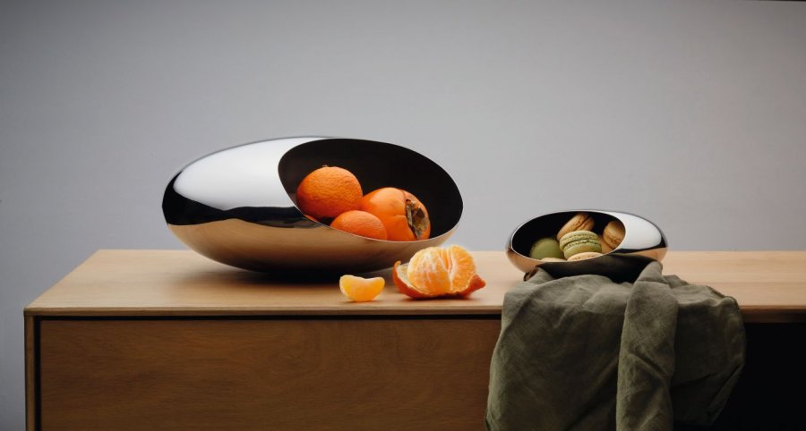 Philippi COCOON Frugtskl 30 cm, Poleret Rustfrit Stl