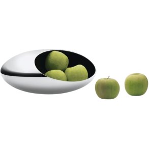 Philippi COCOON Obstschale 30 cm, Polierter Edelstahl