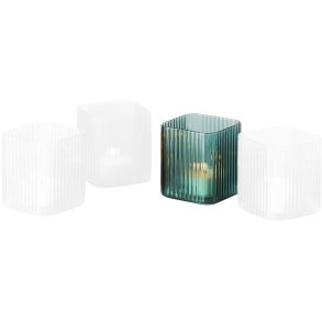 Philippi NOUVEAU Teelichthalter H8 cm, Blau