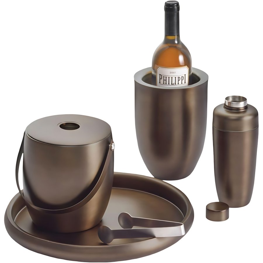 Philippi HEMINGWAY Cocktail Shaker 500 ml, Pulverlakeret Rustfrit St�l