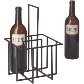 Philippi CUBO Flaskebrer t. 4 Flasker 32 cm
