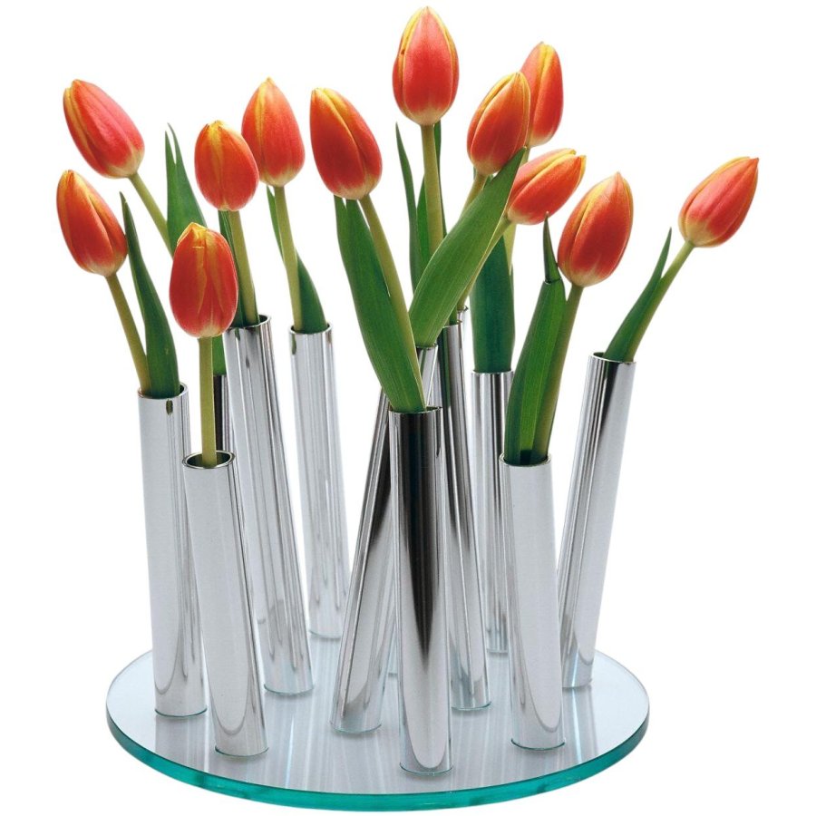 Philippi BOUQUET Vase t. 12 Stilke H17 cm, Blank