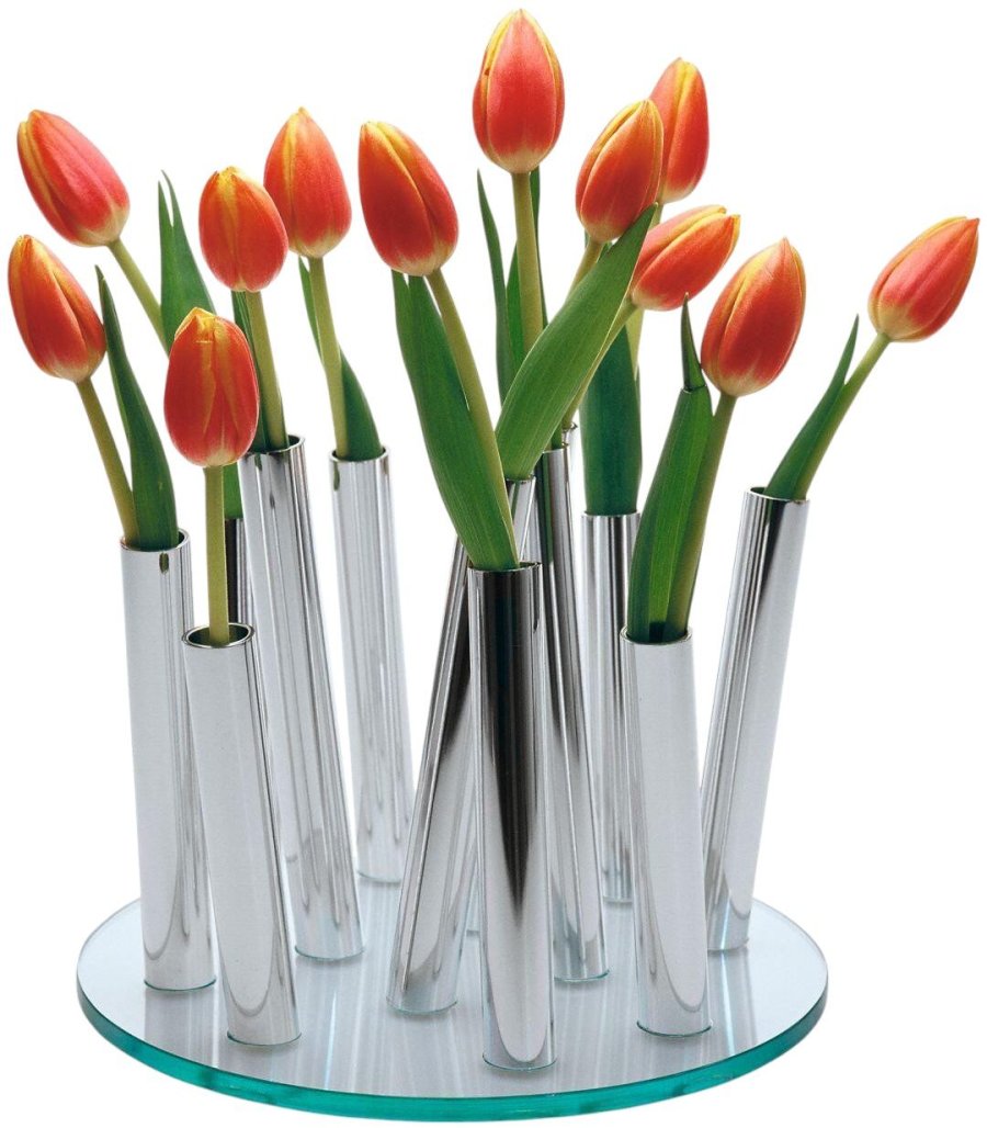 Philippi BOUQUET Vase t. 12 Stilke H17 cm, Blank