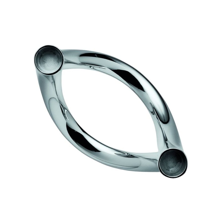 Philippi BOW Kerzenständer 2-teilig 17 cm, Blank