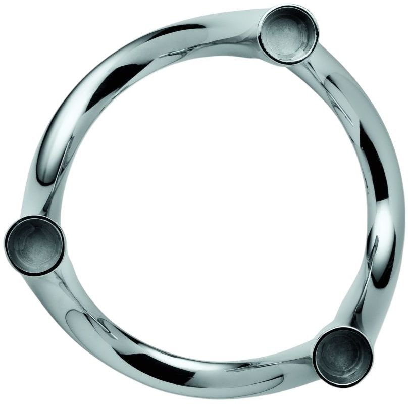 Philippi BOW Kerzenstnder 3-teilig 19 cm, Blank