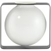Philippi FLOAT Vase H17 cm, Hvid/Stl