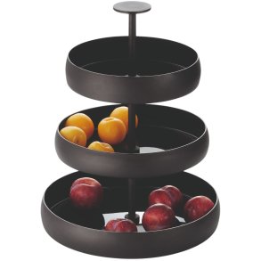 Philippi NEGRETTO Etagère H42 cm, Sort