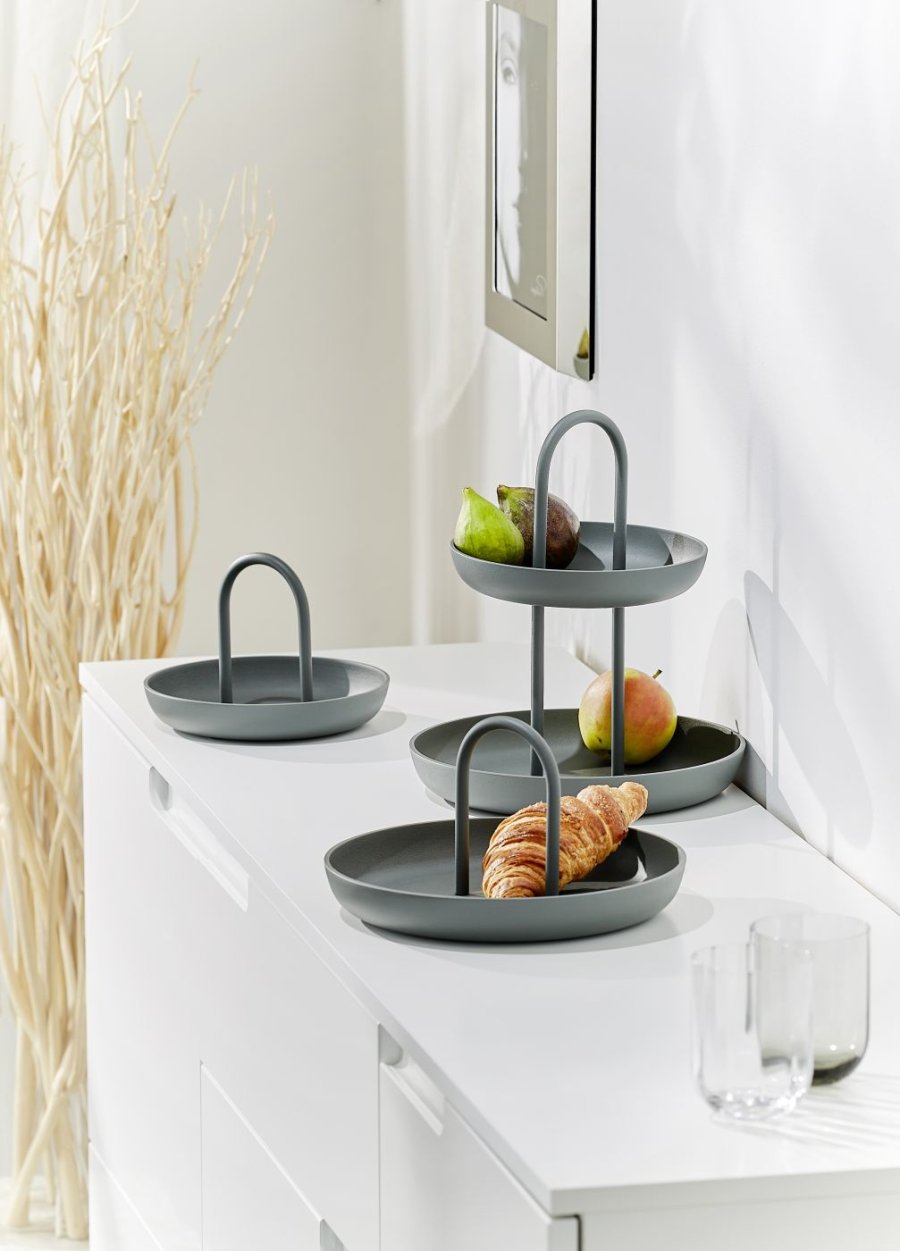 Philippi PIATTO Etagere H28 cm, Sort