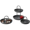 Philippi PIATTO Etagere H28 cm, Sort