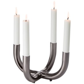 Philippi SALONE Kerzenstnder H12 cm, Schwarz