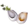 Philippi OCCHIO Vase H12 cm, Smoke Grey