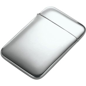 Philippi CUSHION Visitenkartenetui 10x7 cm, Stahl