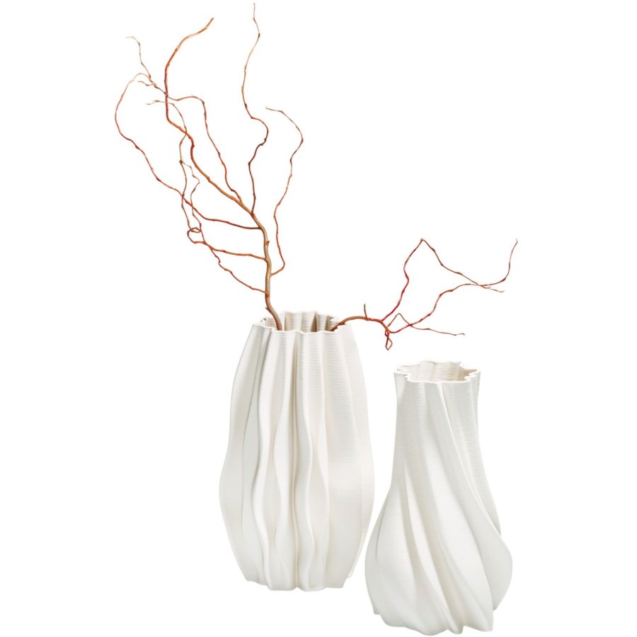Philippi FRAPPEE Vase H28 cm, Hvid