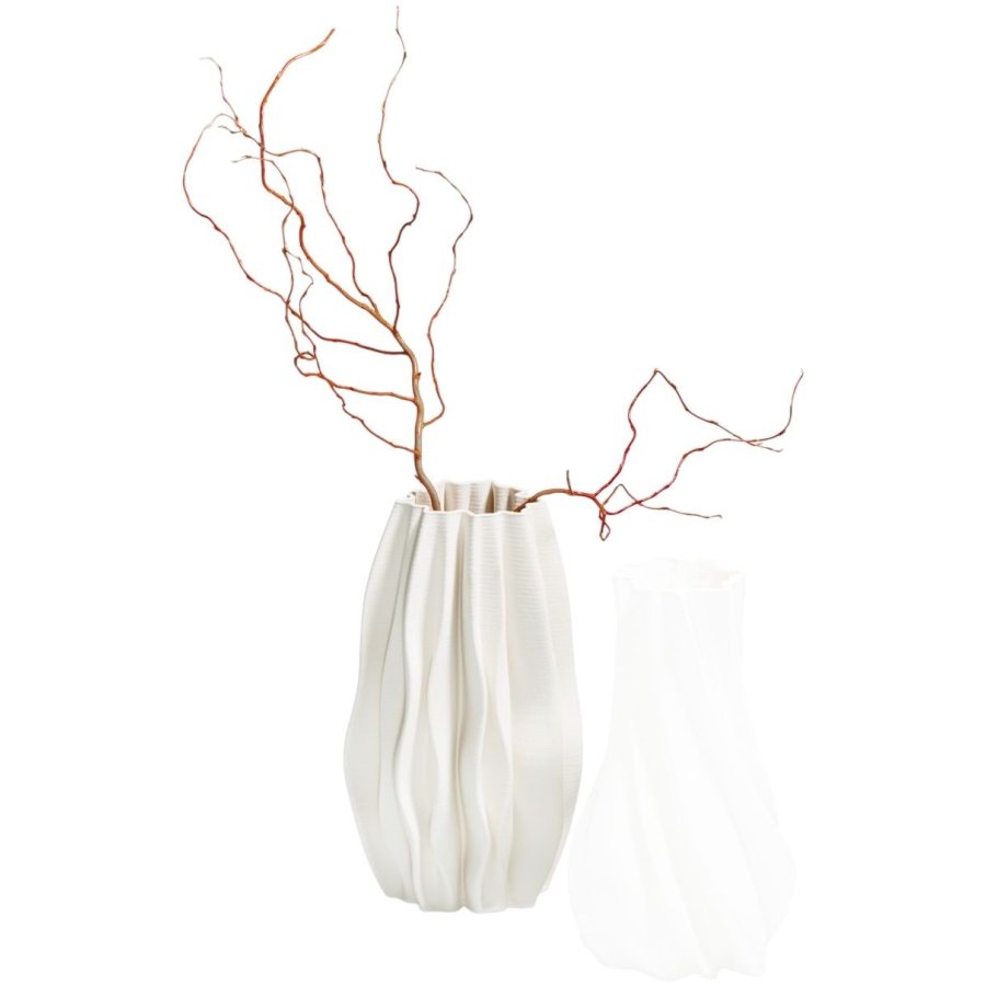 Philippi FRAPPEE Vase H28 cm, Hvid