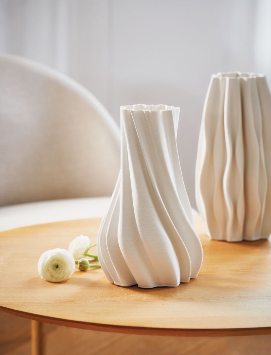 Philippi FRAPPEE Vase H28 cm, Hvid