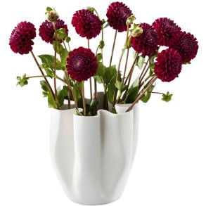 Philippi LIVREE Vase H22 cm, Wei