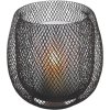 Philippi MESH Laterne H19 cm, Schwarz