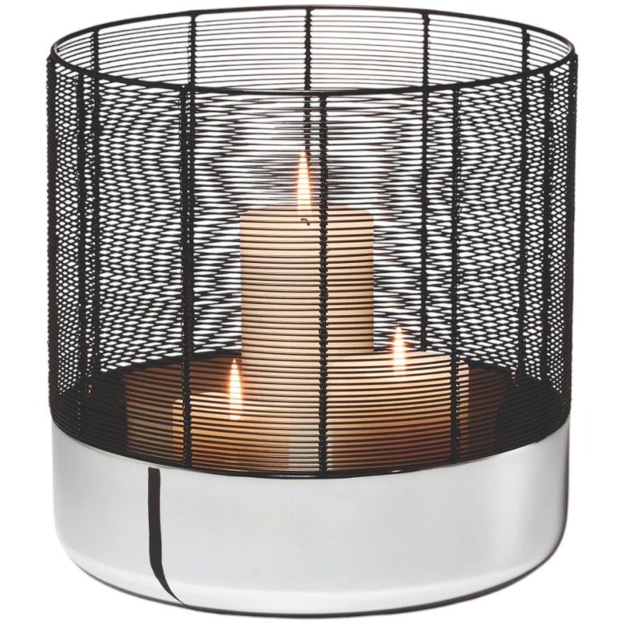 Philippi LUNA Lanterne H26, Blank/Sort