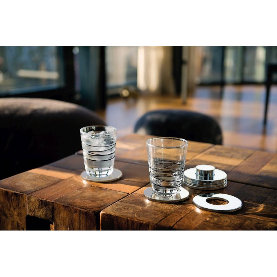Philippi RINGS Glasbrikker 7 stk. 9 cm, Blank