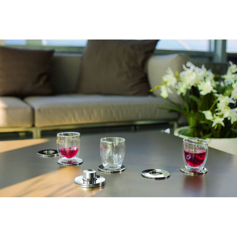 Philippi RINGS Glasbrikker 7 stk. 9 cm, Blank