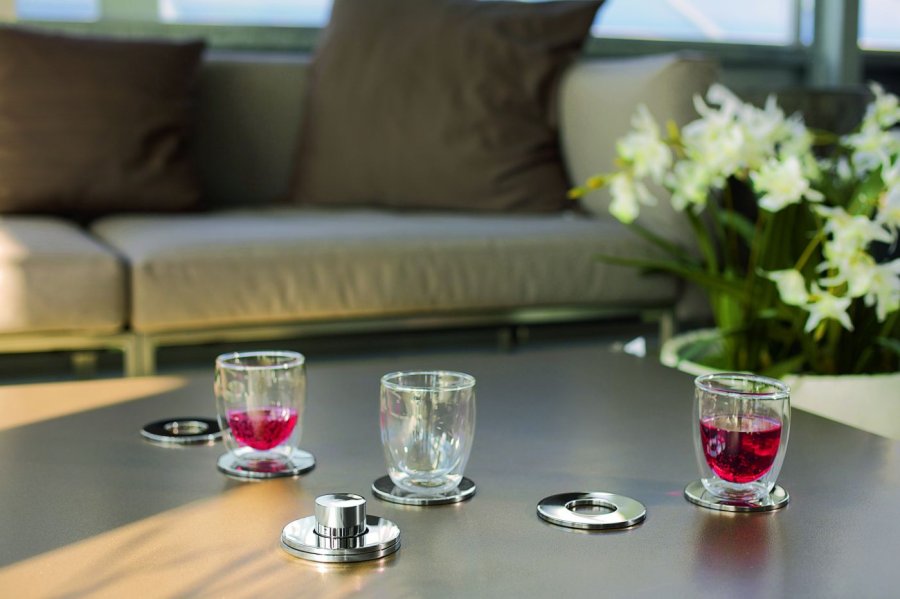 Philippi RINGS Glasbrikker 7 stk. 9 cm, Blank