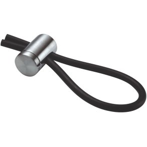 Philippi LOOP Schlsselanhnger, Stahl/Schwarz