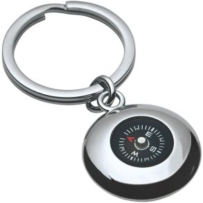 Philippi POLE Schlsselanhnger Kompass, Blank