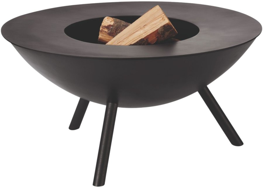 Philippi FLAMES Lagerfeuerschale 56 cm, Schwarz
