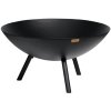 Philippi FLAMES Lagerfeuerschale 56 cm, Schwarz