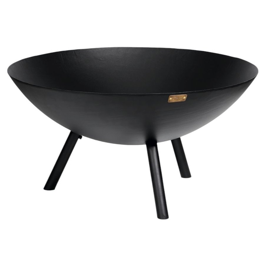 Philippi FLAMES Lagerfeuerschale 56 cm, Schwarz