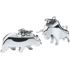 Philippi BULL&BEAR Papirklipsholder 2 Dele, Blank