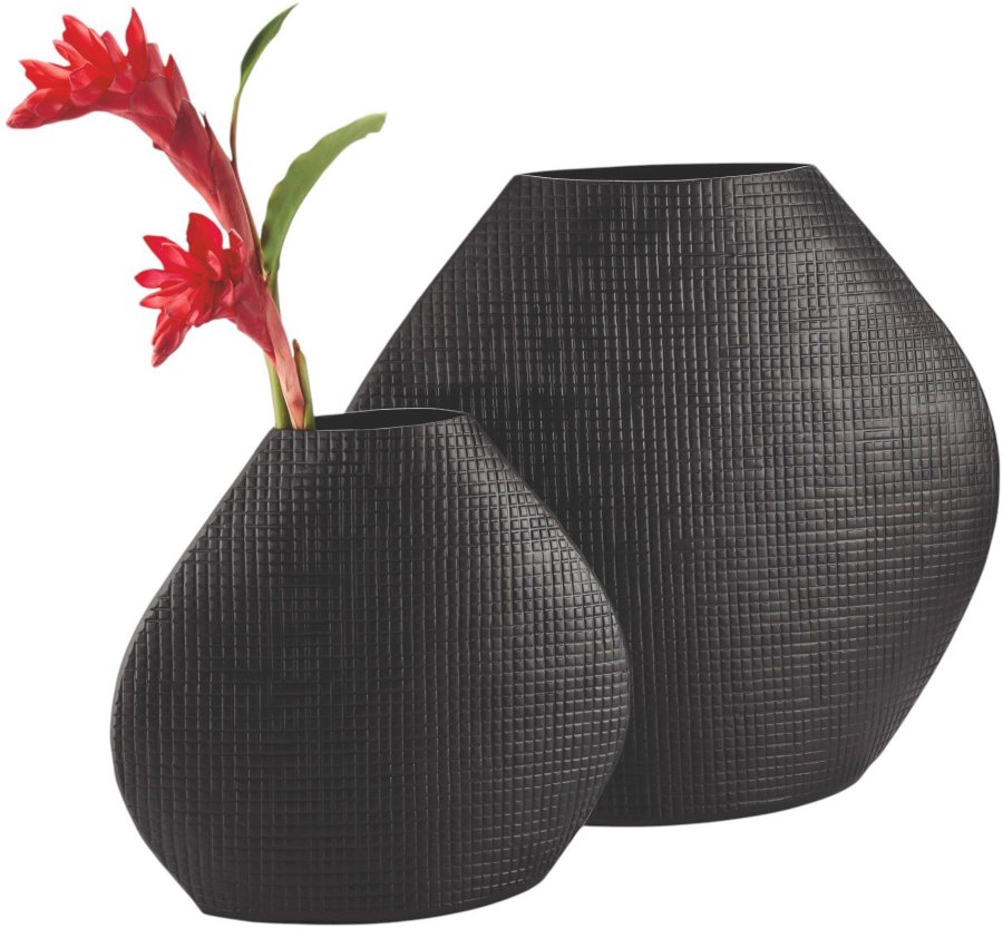 Philippi OUTBACK Vase H24 cm, Sort