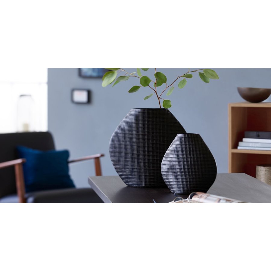 Philippi OUTBACK Vase H24 cm, Sort