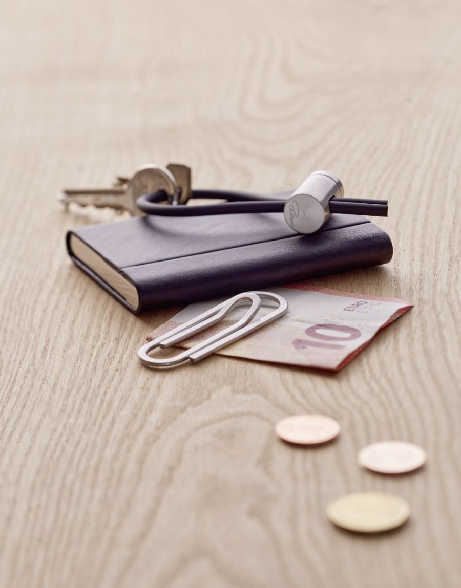 Philippi SLIM Kortholder, Blankt Stl