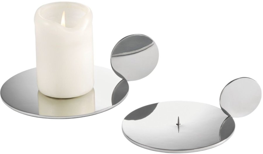 Philippi RADIUS Lysholder H6 cm, Blankt Stl