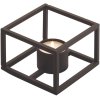 Philippi CUBO Fyrfadsstage H7 cm, Sort