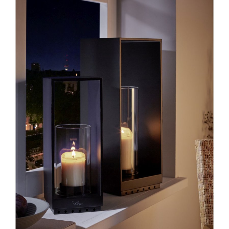 Philippi WISMA Lanterne H32 cm, Sort