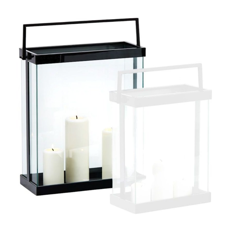 Philippi LUXOR Lanterne H53 cm, Sort