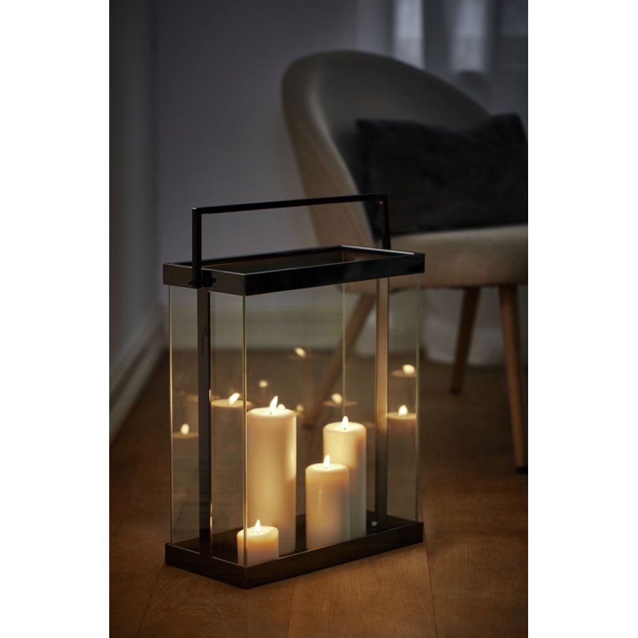 Philippi LUXOR Lanterne H53 cm, Sort