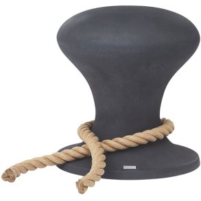 Philippi HAMBURGER Hocker mit Bindfaden H42 cm, Matt