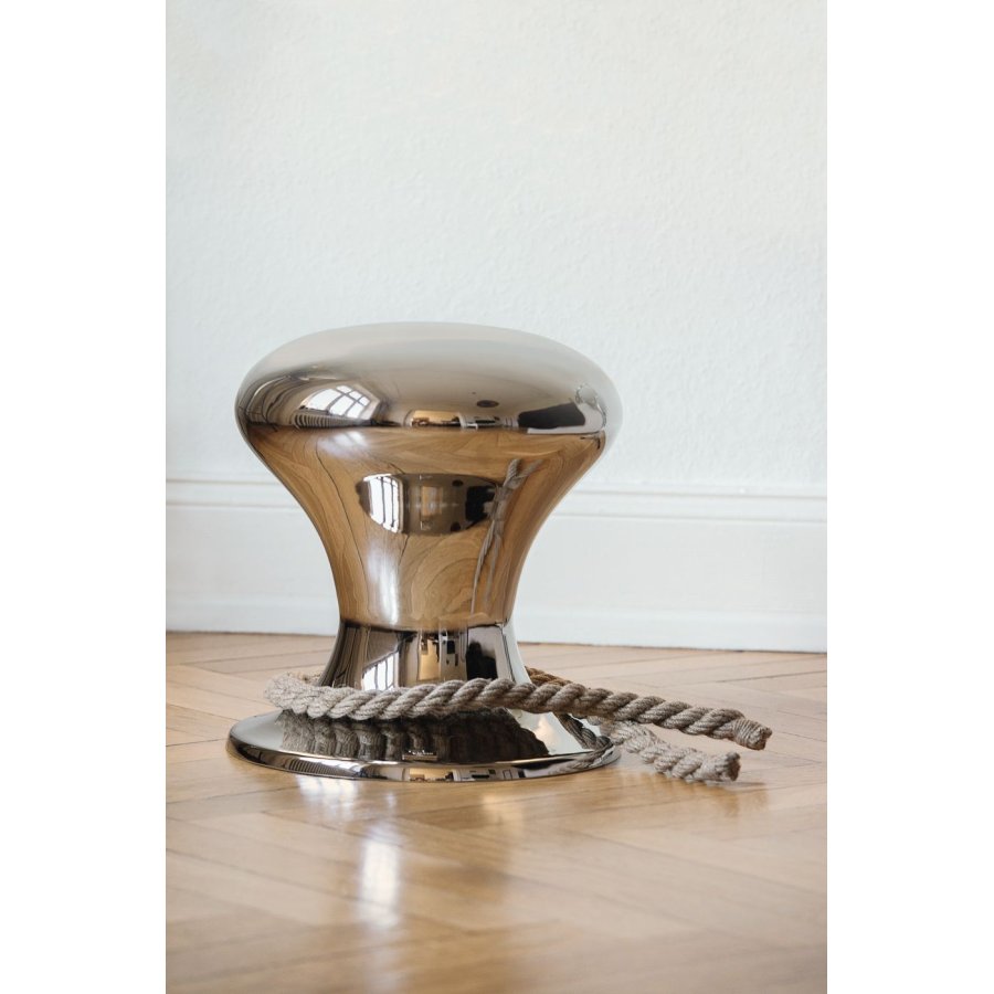 Philippi HAMBURGER Hocker mit Bindfaden H42 cm, Blank