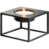 Philippi SOLERO Fyrfadsstage H8 cm, Sort