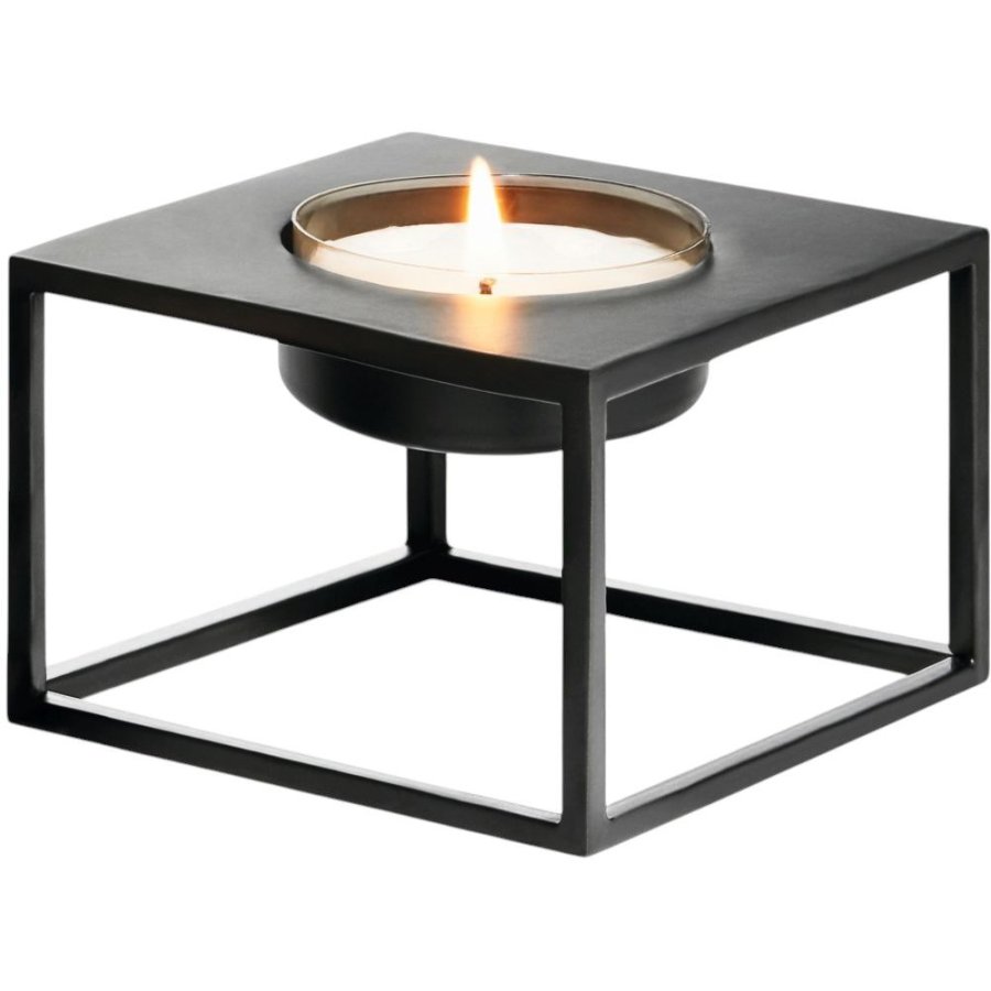 Philippi SOLERO Fyrfadsstage H8 cm, Sort