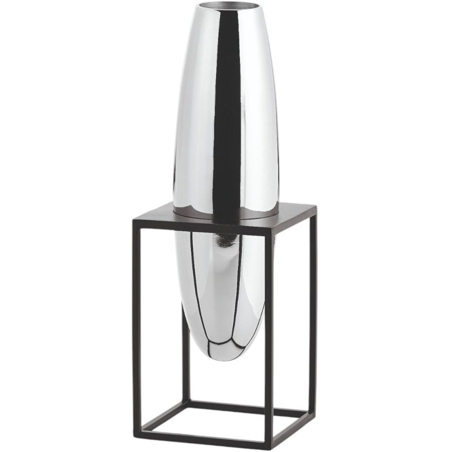 Philippi SOLERO Vase H30 cm, Blankt Stl/Sort