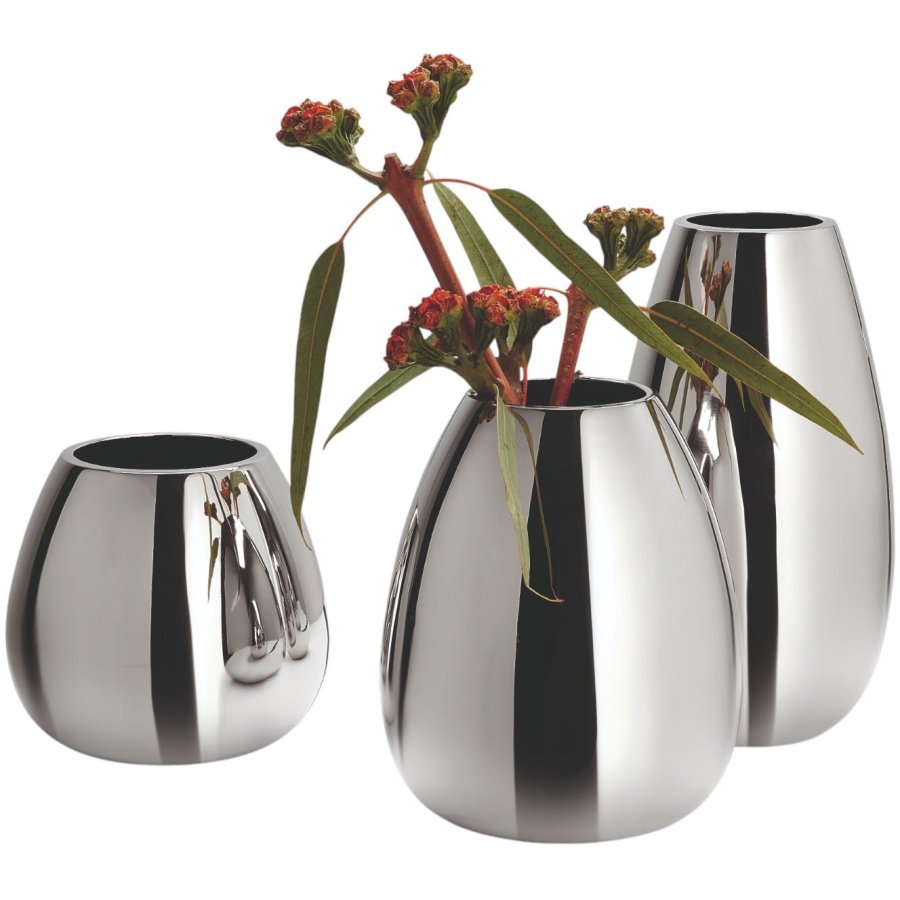 Philippi ANAIS Vase H18 cm, Blankt Stl