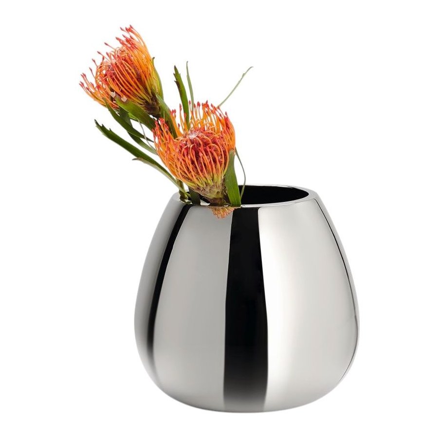 Philippi ANAIS Vase H18 cm, Blankt Stl