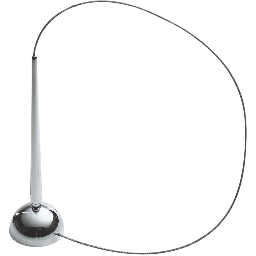 Philippi CLIP Kugelschreiber m. Halter 18 cm, Blank