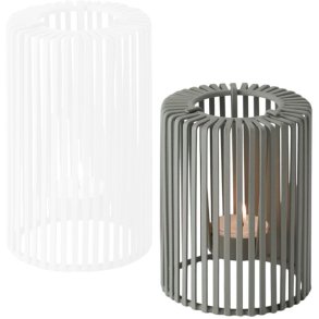 Philippi OSLO Teelichthalter H13 cm, Grau