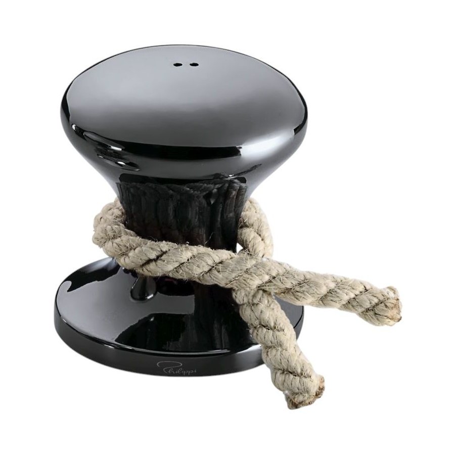 Philippi HAMBURGER Peberbsse H5 cm, Blank sort